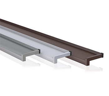 Aluminium-Fensterbank Schweiker