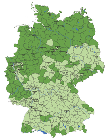 Windaufkommen in Deutschland Windaufkommen in Deutschland