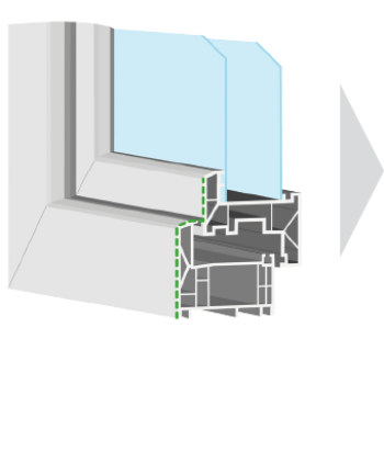 Schweiker FlexScreen Anbringung Schweiker FlexScreen Anbringung