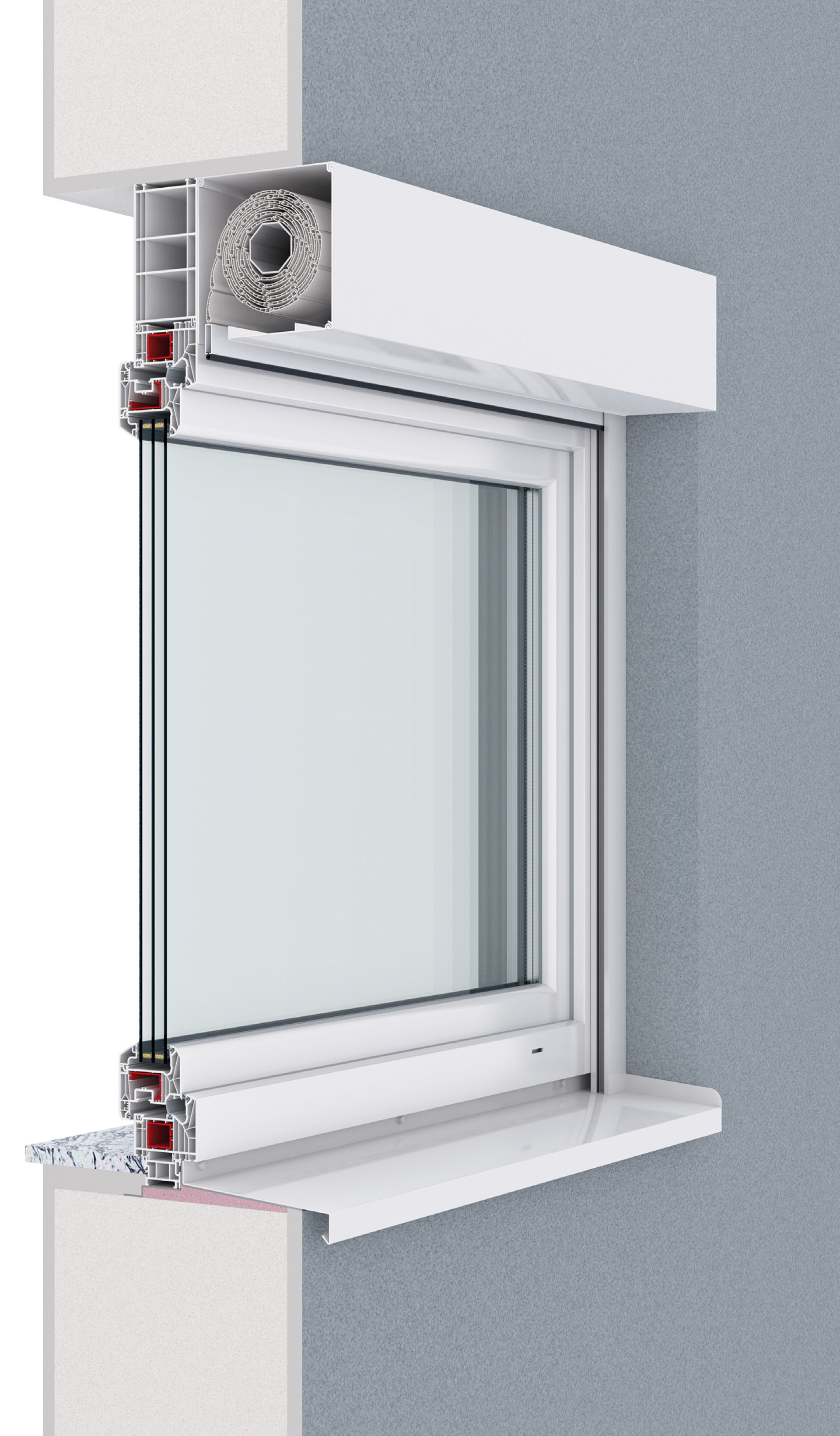 Vorbauelement eckig 90° Vorbauelement eckig 90°