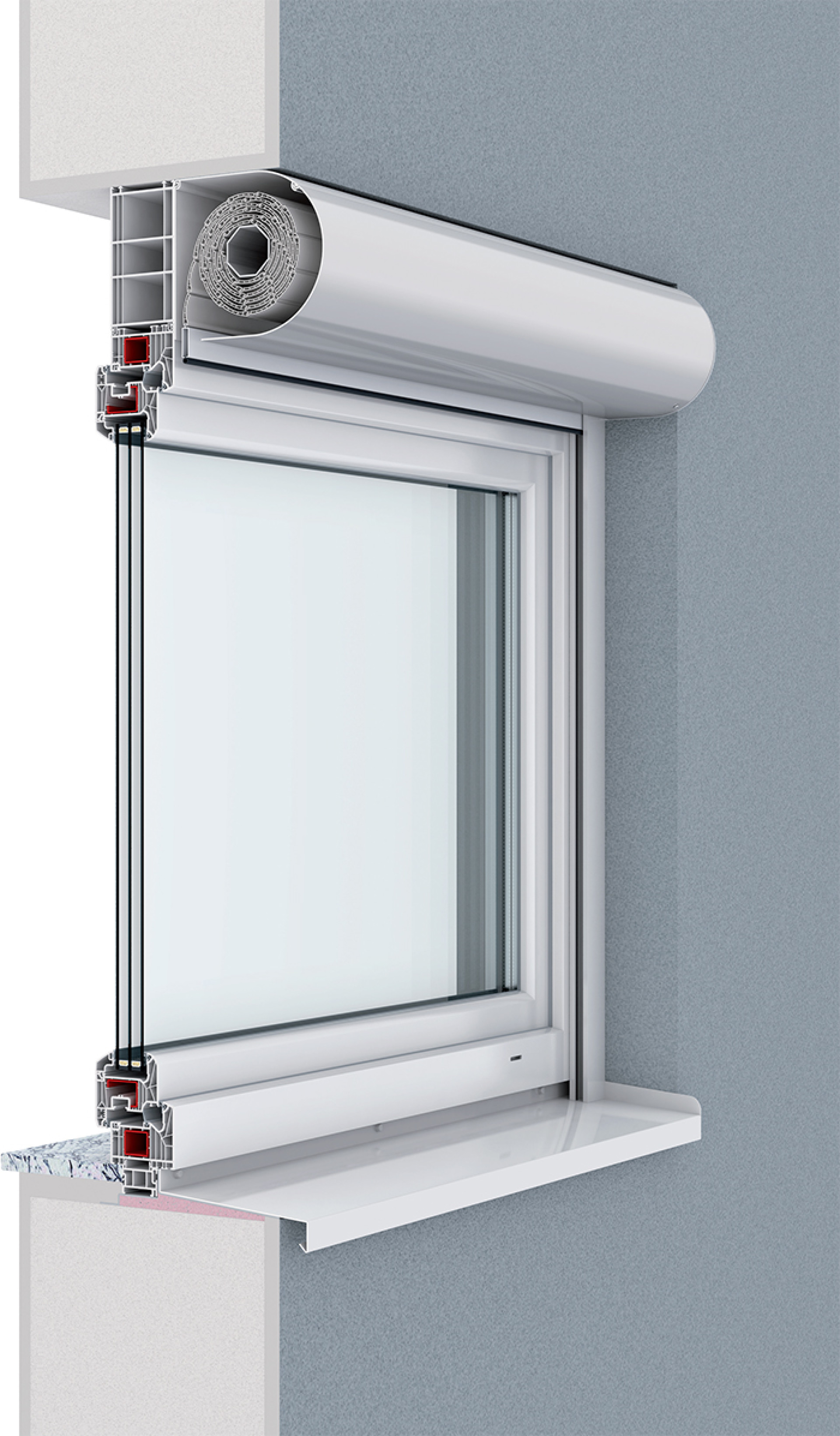 Rollladen Vorbauelement rund Rollladen Vorbauelement rund